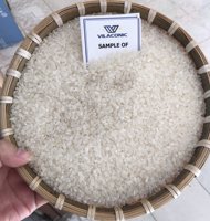 Arroz Blanco japonés orgánico de Vietnam, arroz de Sushi de grano redondo de alta calidad, textura suave rota 3% seca-()