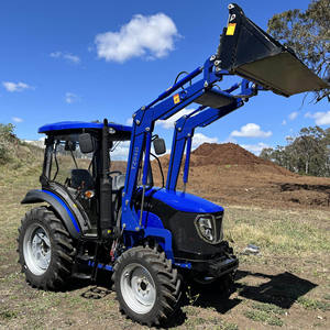 Tractor utilitario con motor diésel 4WD con cargador para agricultura, tareas versátiles, bomba de chasis lista, caja de cambios, componentes de núcleo de rodamiento - Product Image 2