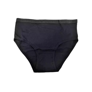 Top Grade femmes sous-vêtements 100% coton doux personnalisé imprimé haute qualité solide motif tissu bonne élasticité plaine teint taille - Product Image 3