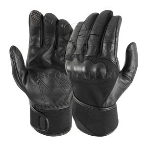 Guantes deportivos de piel de vaca auténtica para moto, diseño transpirable, equipo de montar cómodo, aguja para pantalla táctil - Product Image 5