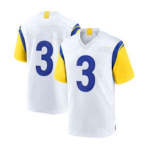 Ensemble d'uniformes de football américain personnalisés unisexes, manches courtes, grande taille, séchage rapide, respirant, imprimé par sublimation - Product Image 6