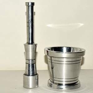 Mortero y Maja de Aluminio Hechos a Mano, Elegantes y Casuales, Herramientas de Diseño para Hierbas y Especias, Personalización a Bajo Precio - Product Image 3