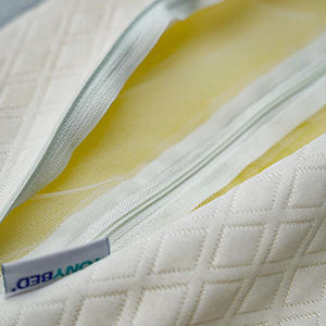 Almohada ergonómica ortopédica moderna, Material de aceite de palma Natural, tela de punto transpirable, agradable a la piel, dormitorio escolar de fábrica - Product Image 6