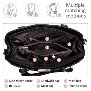 Sacs à main pour femmes, prix bas, sacs à main de créateurs pakistanais, sacs à main de marques célèbres, sac à main en cuir contracté - Product Image 5