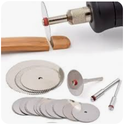 New <b>Plastic</b> Saw 6pcs HSS Cutting <b>Discs</b>, Rotary Drill Saw Blades, Circular Saw Blades Side Cutting Drill Bit - Product Image 1