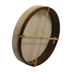 Tambourin en bois de haute qualité avec jingles en métal à double rangée pour l'éducation musicale et la scène - Product Image 4