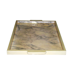 Plateau de service en marbre violet, vente en gros, nouveau design, fait main, écologique, style américain, plateau de mariage - Product Image 4
