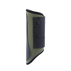 Bottes de protection pour chevaux personnalisées OEM avec logo et taille personnalisés, en cuir PU imperméable et respirant pour les pattes avant et arrière - Product Image 5