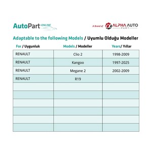 Upholstery <b>Clips</b> for Renault - 100 Pieces - Product Image 5