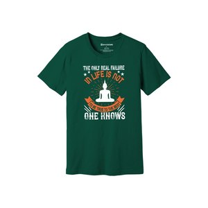 T-shirt 100% coton avec impression de thèmes de bouddha Style décontracté 12 options de couleur 160-180 Placement de conception personnalisable GSM lourd - Product Image 6