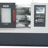 Chine Axe Y virtuel de haute précision avec contre-pointe Tour CNC Tourelle électrique CNC Tour et fraiseuse à vendre