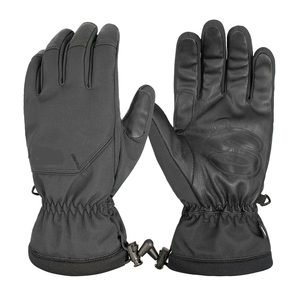 Guantes de Esquí para Deportes de Invierno, de Cuero, Térmicos, Impermeables, con Cierre de Velcro y Agarre para las Manos, Unisex - Product Image 5