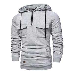 2024 vente en gros hommes pulls à capuche à bas prix respirant durable Logo personnalisé haute qualité OEM ODM hommes sweats à capuche - Product Image 1