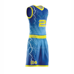 Ensemble d'uniformes de basketball tendance pour équipe, vente rapide, livraison rapide, prix abordable, uniforme de basketball - Product Image 2