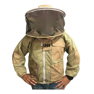 Chaqueta de Apicultura Ligera Blanca de Seguridad Activa, Nivel de Protección D Contra Incendios, Traje de Apicultor a Prueba de Picaduras - Product Image 1