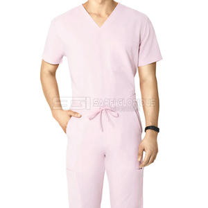 Tenue d'hôpital confortable et légère, vêtements de travail pour salon dentaire, vêtements de travail pour infirmières, logo personnalisé, ensemble de blouses médicales pour hommes et femmes - Product Image 5