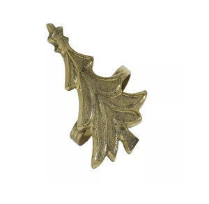 Nouveaux ronds de serviette en métal nickelé dernier porte-serviettes de style pour les décorations de mariage et d'événement - Product Image 6