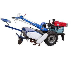 Diesel Motor Cult Power Tiller Two Wheel Mini <b>Walking</b> Hand Tractor Farm Equipment 8-22HP <b>For</b> Sale - Product Image 4