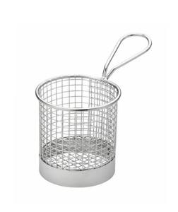Factory Direct Supply of Stainless Steel Mesh Fry Server <b>Basket</b>, Stainless steel fry <b>basket</b>, Mesh serving <b>basket</b> - Product Image 1