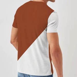 Camiseta para hombre, camiseta personalizada con diseño personalizado, camiseta de manga corta lavada teñida lisa, Camiseta de cuello redondo para hombre, Top para parejas - Product Image 3