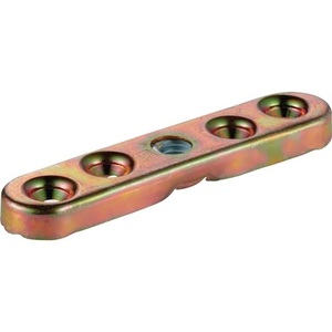 Fournitures d'artisanat : Flange en acier galvanisé -93 193 Profil 100 pour ailes en bois - Product Image 1
