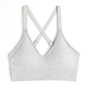 Soutien-gorge de sport pour femmes sur mesure Meilleur design Léger Plus Size Respirant Service OEM Cou personnalisé Style sans manches - Product Image 1