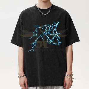 เสื้อยืดวินเทจสำหรับผู้ชายระบายอากาศได้ดีเสื้อยืดวินเทจใส่สบาย - Product Image 6