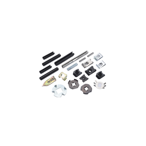 C-clip u-clip pièces d'estampage en métal de pressage noir OEM matériel personnalisé - Product Image 4