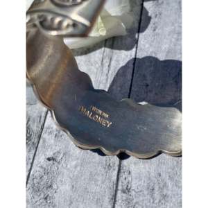 Bracelet manchette tendance Freddie Maloney en turquoise Royston et argent sterling, fait main Navajo - Product Image 5