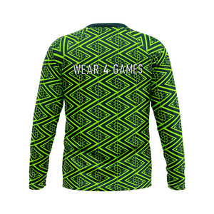 W4G <b>Men's</b> Plus Size Four Way Stretch Anti Bacterial Eco Friendly Quick Dry Breathable Lightweight Pullover Crew Neck <b>Shirt</b> - Product Image 2