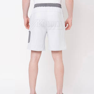 Pantalones cortos de verano ligeros, transpirables y cómodos para hombre, patrón sólido informal en el mejor material - Product Image 4