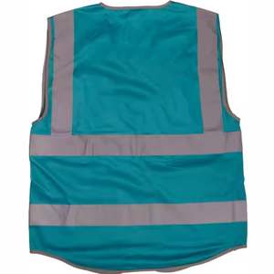 Chaleco de Seguridad Reflectante de Alta Visibilidad, Moderno, Transpirable, de Poliéster, Unisex, Ropa de Trabajo, Protección, Precio Bajo - Product Image 6