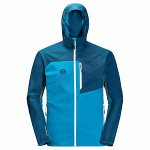 Chaqueta cortavientos de invierno de moda informal para hombre con cremallera Cuello alto ligero - Product Image 6