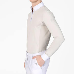 Vêtement de base pour l'équitation, manches longues, vêtements équestres pour hommes, chemises de course, vêtements de base pour l'équitation pour hommes - Product Image 6