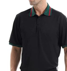 Polos bon marché pour hommes, t-shirts personnalisés à manches courtes, 100% polyester, 200 grammes, style social business, polos pour hommes - Product Image 6