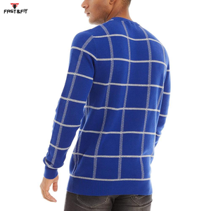 Pulls pour hommes à col rond, nouvelle mode, vente chaude, hiver, anti-rides, séchage rapide, personnalisable, respirant, tricoté, logo frontal - Product Image 3