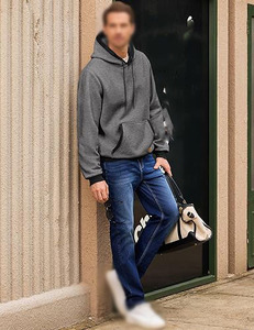 เสื้อฮู้ดดี้คุณภาพสูงแบบกำหนดเอง 420 450 500 600 GSM พิมพ์ลายสำหรับผู้ชาย ผ้าฝ้ายโพลี 100% เสื้อสเวตเชิ้ตฤดูหนาวทรงโอเวอร์ไซส์ ผู้ผลิตเสื้อฮู้ดดี้ - Product Image 3