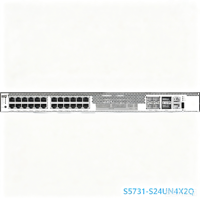 Commutateur PoE++ 24 ports 2.5GE Cloud Engine S5731-S24UN4X2Q, 4x10GE SFP+, 2x40GE QSFP+, Commutateur de Campus d'Entreprise Géré Couche 3, 2.4Tbps