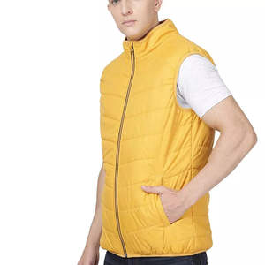 Fashionable Design New Arrival Breathable Winter Puffer Vest Custom Printed Logo OEM Service Custom Sizes <b>Men</b> - Product Image 3