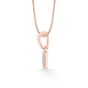 Collar con Colgante de Diamante Circular Brillante, Joyería Casual - Product Image 5