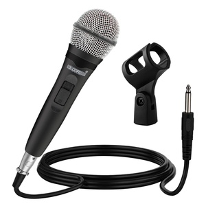 Microphone dynamique XLR 5Core pour karaoké, chant et studio, micro portable - Product Image 1