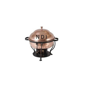 Modern Style Buffer Serving Chafing Dish Eco Friendly Chafing Dish Durable Quality Serving Chafing Dish Copper Finishing - Product Image 1