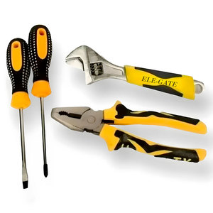 Set di Utensili Professionali 4-in-1 in Materiale CRV, Chiave Elettrica, Cacciaviti, Pinze per Uso Domestico ed Elettrico, Confezione da 1 Set - Product Image 3