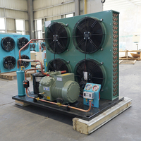 Compresseur à piston semi-hermétique DMZL pour températures moyennes et basses, 3HP 5HP 380V 23.6KW, unité compacte en fonte, mini-refroidisseur pour fruits et légumes