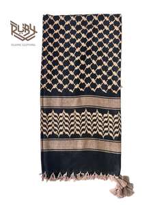 Shemagh OEM personalizado (pañuelo para la cabeza) con ropa de algodón para hombres Shemagh estilo árabe a la venta por exportadores - Product Image 2