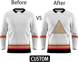 Uniforme de hockey sobre hielo de talla grande para adultos Diseño más popular con su propio logotipo - Product Image 6