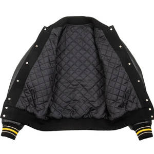 เสื้อกันหนาวมีปกคอตั้งสำหรับผู้ชายโลโก้ด้านหน้าสำหรับฤดูหนาว - Product Image 2