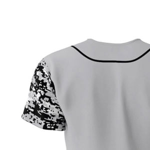 Camiseta de entrenamiento personalizable para hombre Mejor rendimiento Nuevo estilo Sublimación Camiseta de béisbol Tallas grandes Buena calidad - Product Image 6