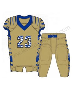 Uniformes de football américain sur mesure de haute qualité pour adultes, taille plus, manches courtes, légers, séchage rapide - Product Image 6
