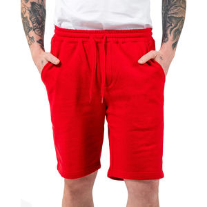 100% Cotton <b>Men's</b> Casual Sweat <b>Shorts</b> Comfortable High Quality Breathable <b>Quick</b> <b>Dry</b> Mid Waist Drawstring Closure Solid <b>Shorts</b> - Product Image 2